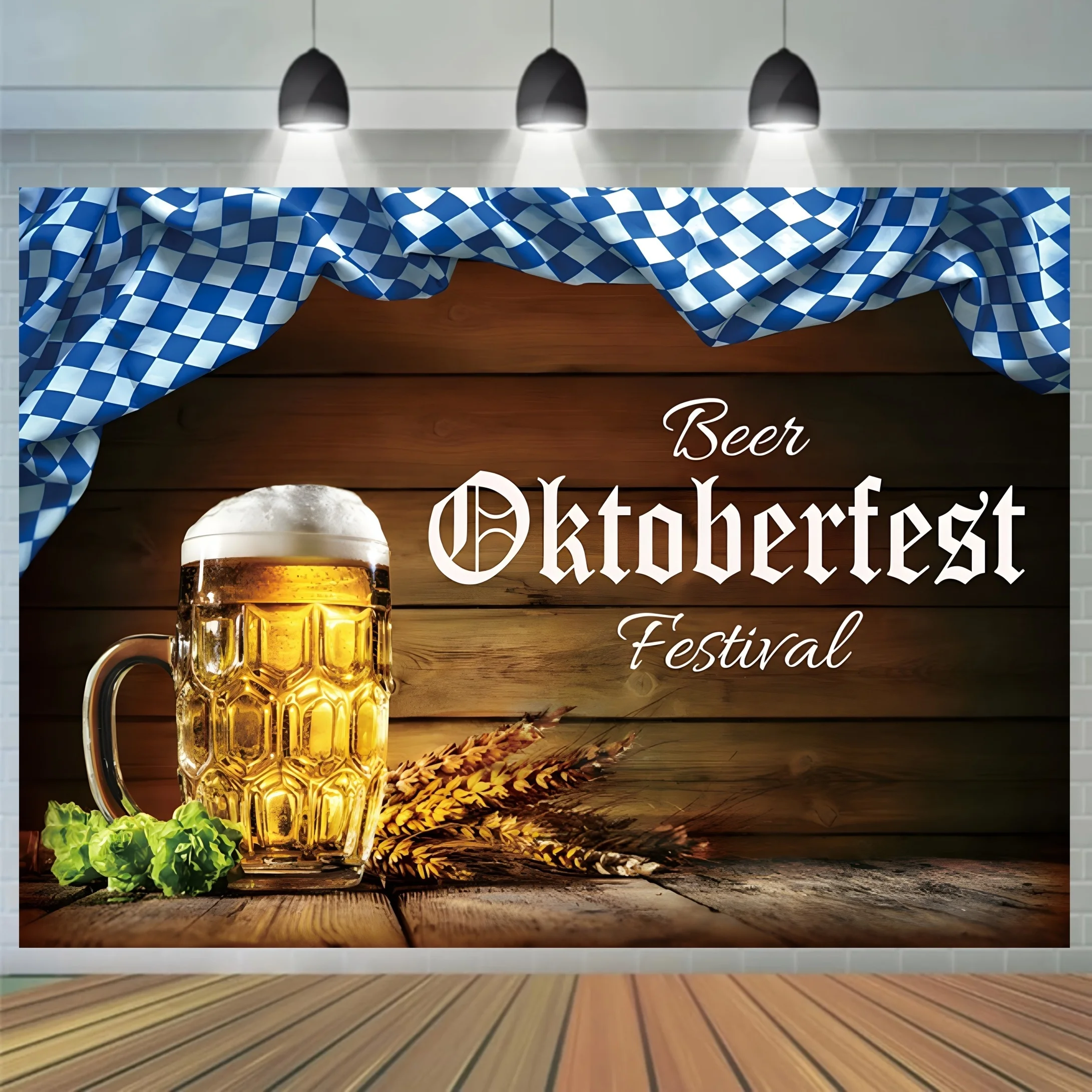 Oktoberfest Banner, multifunktion ale Feier Hintergrund für Geburtstage, Bar Mizwa, bayerische Themen Party Dekorationen
