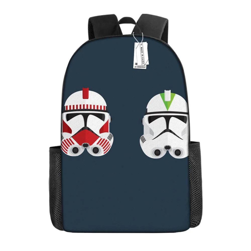 

Kid Boy Girl Graphic Backpack S-Star War-s Classic Daypak-Back to School Bookbag Large Laptop Computer Rucksack for Student