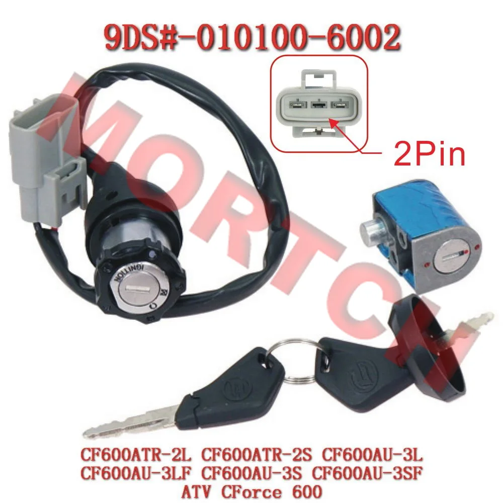 

Замок переключателя в сборе 9DS # - 010100 -6002 для CFMOTO ATV Cforce CF600ATR CF600AU 625 Touring