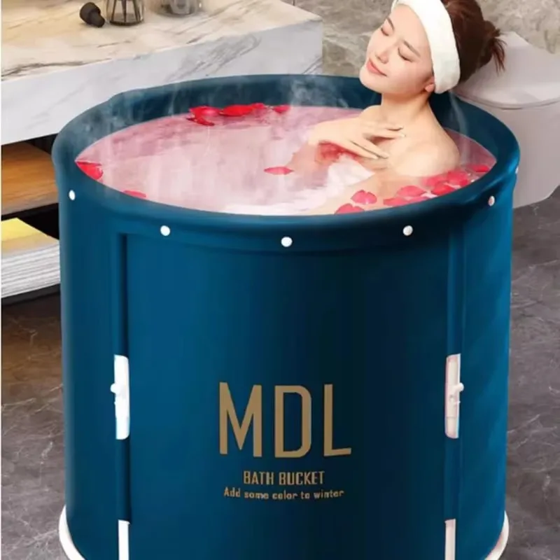 折りたたみ式ミニチュア浴槽ポータブルバスルーム子供用小型浴槽大人用浴槽温冷バニョワール折りたたみ式アブルテ家庭用家具