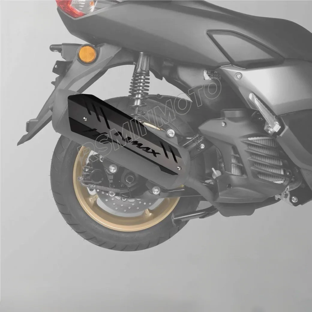 Motorcycle Exhaust pipe decorative cover protective cover protective shell For YAMAHA NMAX155 NMAX 155 NVX155 NVX 155 2020-2026