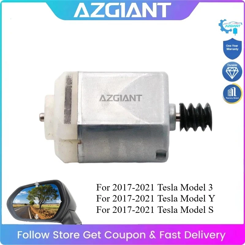 

AZGIANT Car Side Rearview Mirror Adjust Actuator Repair Inner Motor for Tesla Model 3 Model Y Model S Original Parts Replace