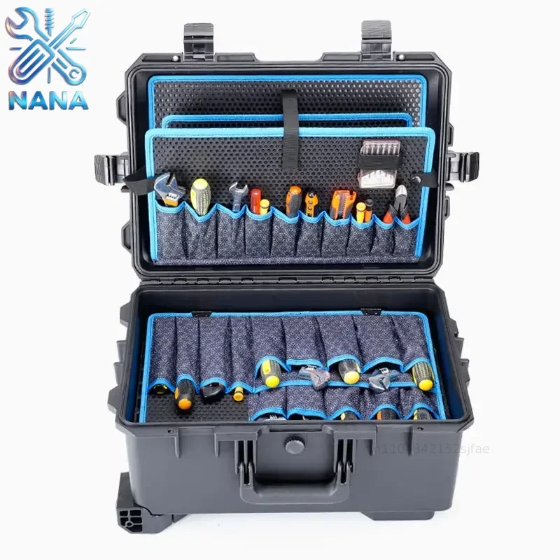 Professional Electrician Plastic Parts Tool Case Organizer Tool Box Mechanic Storage Tool Box Motorcycle Repair Accessories