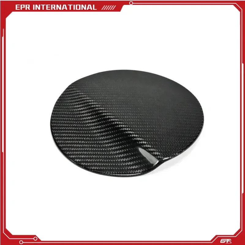 

For Ford Mustang 2015-2017 Carbon Fiber Gas Fuel Filler Tank Oil Trim Cover Cap