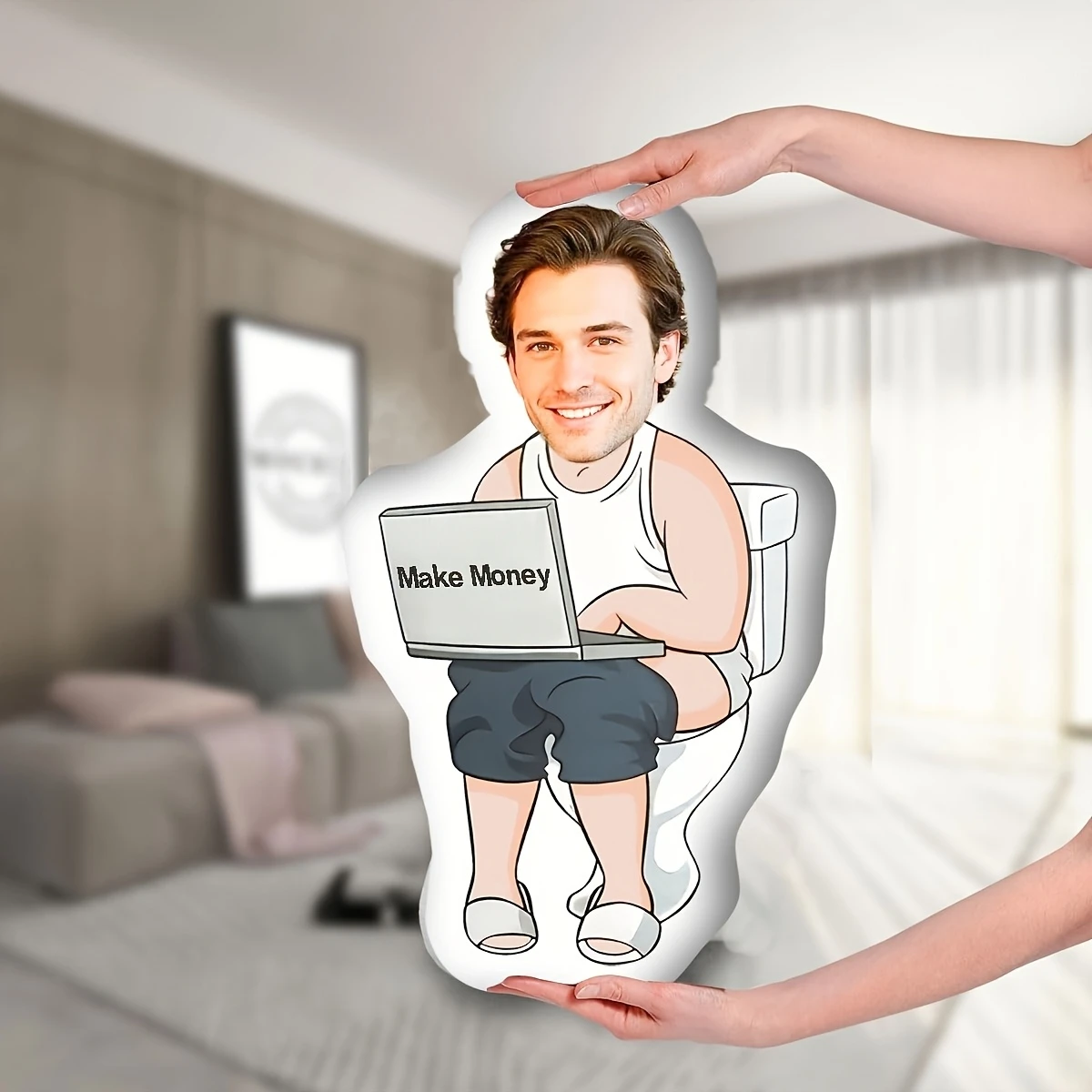 Customizable And Fun Photo Pillows, Personalized Cushions Made from Your Images, Double-Sided Printed Pillows That Can Serve As