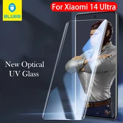BLUEO UV Tempered Glass For Xiaomi 14 Ultra 13 12S 11 Ultra Screen Protector for XIAOMI  10 10s  11 12x 12 13 Pro