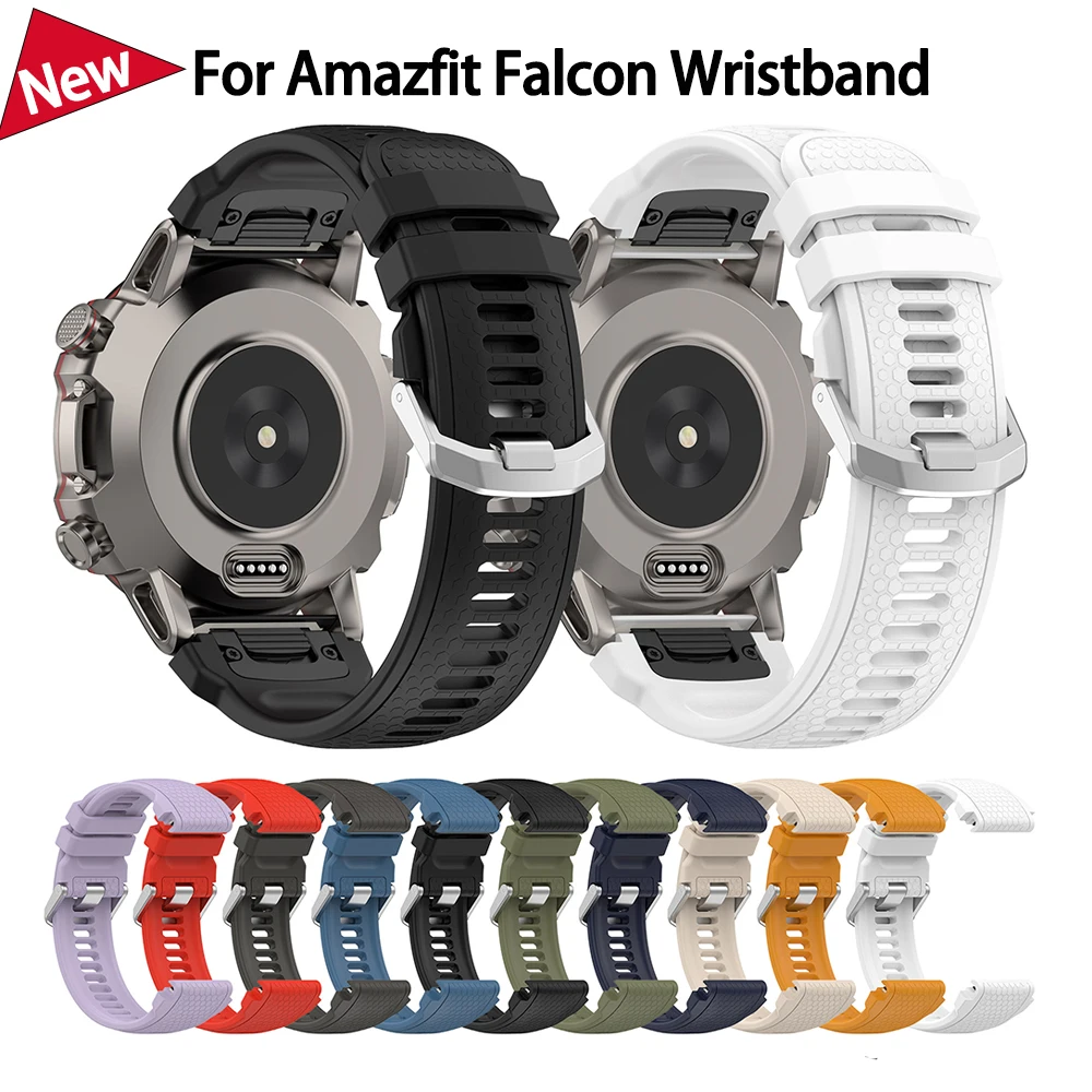 

（Only Wristband）Soft Silicone Band For Huami Amazfit Falcon Smart Watch Wristband Sports Bracelet For Amazfit Falcon Strap