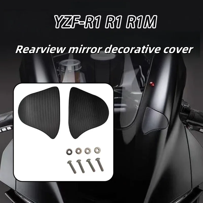 2024 Mirror Hole Cover For R1 R1M YZF-R1 2020 2021 2022 2023 2024 Motorcycle Windscreen Driven Mirror Eliminators Cap r1 r1m