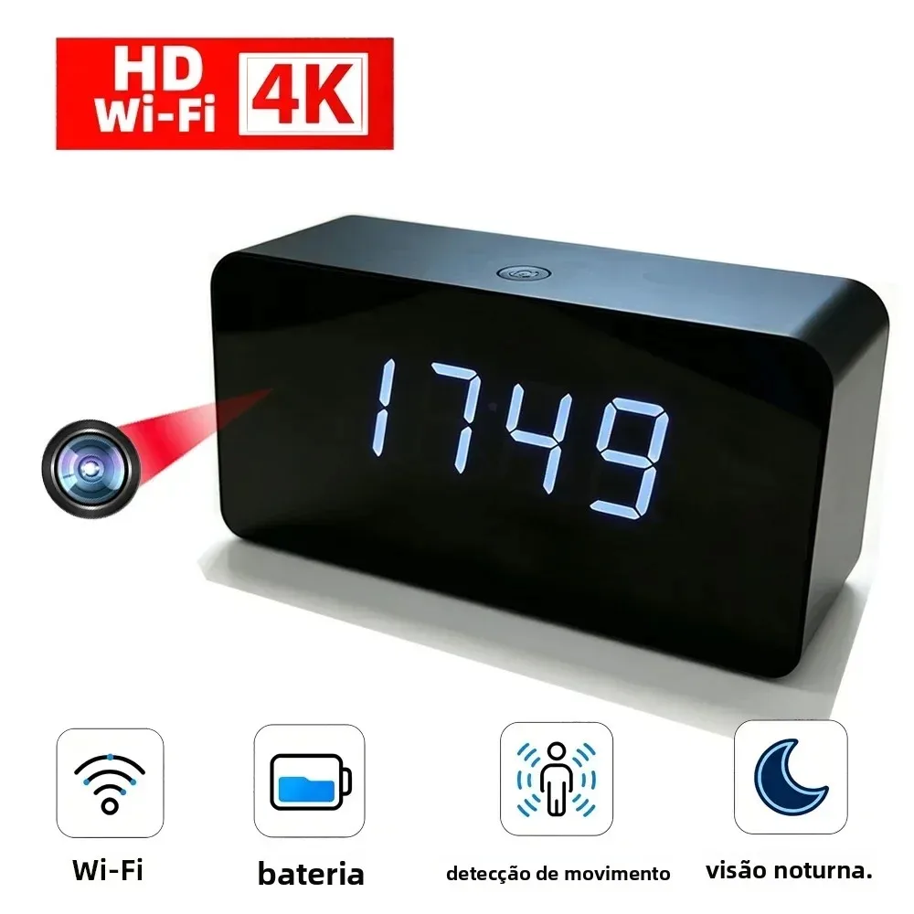 new-4khd-mini-clock-wi-fi-camera-supports-motion-detection-infrared-night-vision-remote-viewing-hd4k-mini-camera