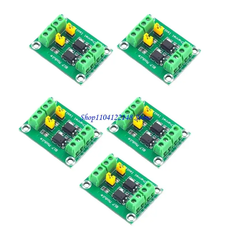 

P9FA Photoelectric Isolation Module for Voltages Control Applications Supports 3.3V 5V Input to Drive 24V Relays and Transistors