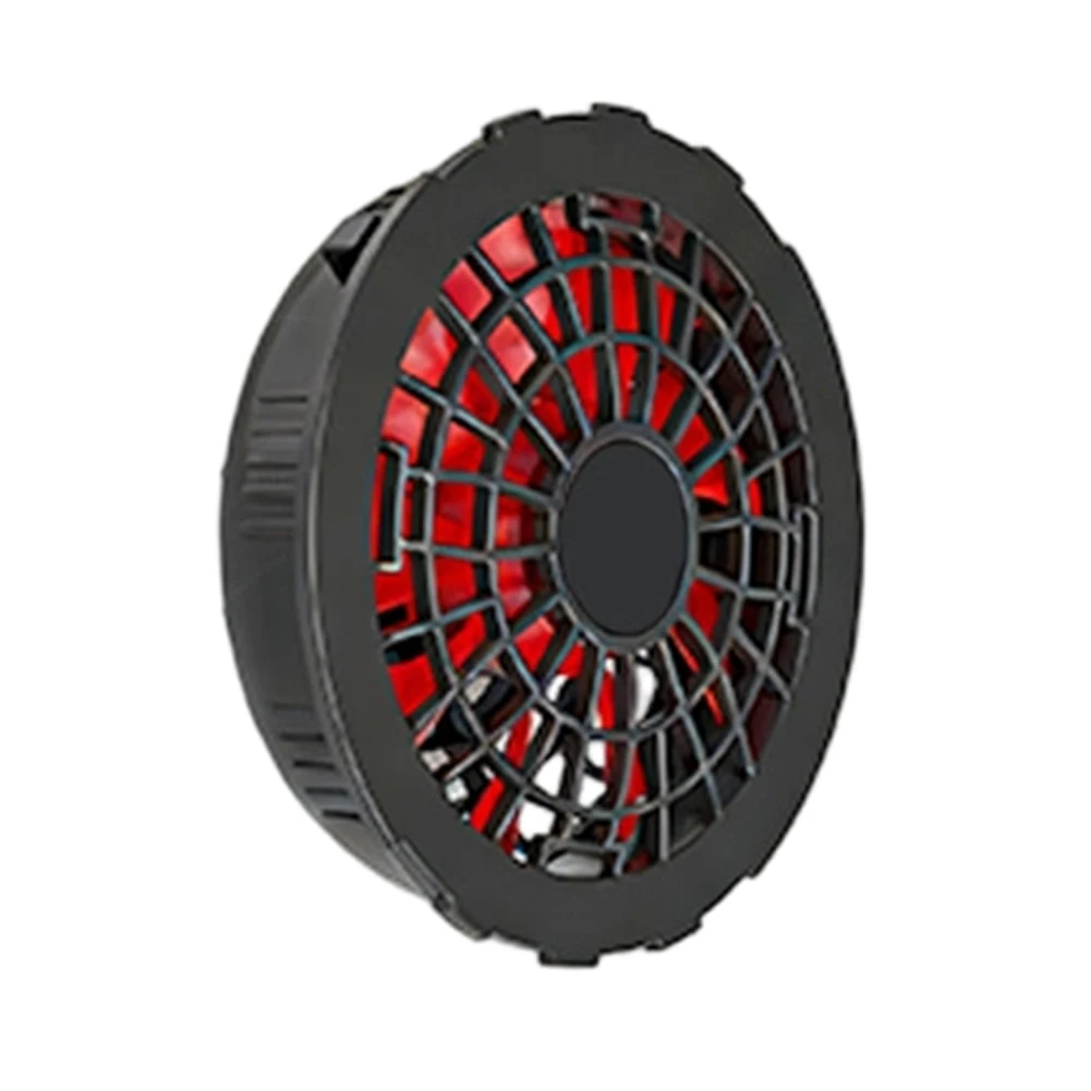 Replacement Fan System for Air Conditioned Suits with Dual Brushless Fans and Connecting Cable for 5V 7.4V 12V 24V Compatibility