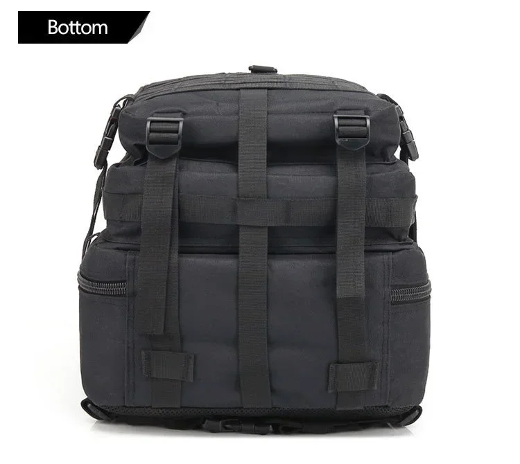45L Taktische Rucksäcke für Männer, Reisetaschen, Outdoor 3P Schulrucksack, EDC Molle Rucksack für Trekking, Jagdtasche, Campingausrüstung – Detail 11