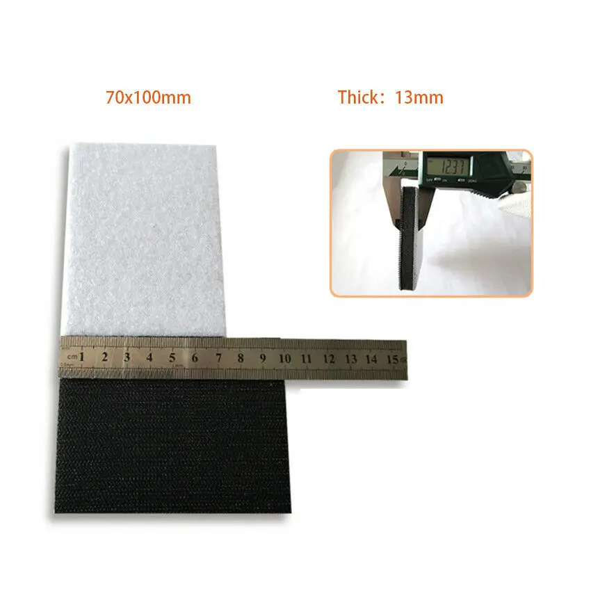 75X100มม.ฟองน้ำอินเทอร์เฟซ Pad เบ็ดห่วงขัด Sanding Backing Pad