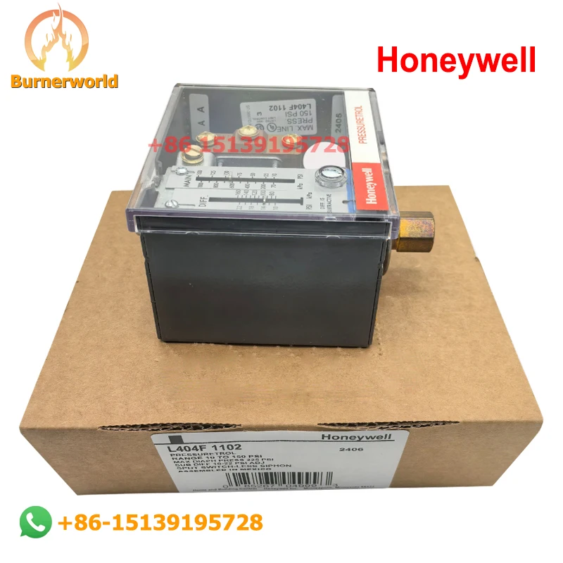 Original Honeywell Pressure Controller L404F1227/L404F1102 /L404F1078/L404F1094/1060/1235/1391/1409/1383/1219 Pressure Switch