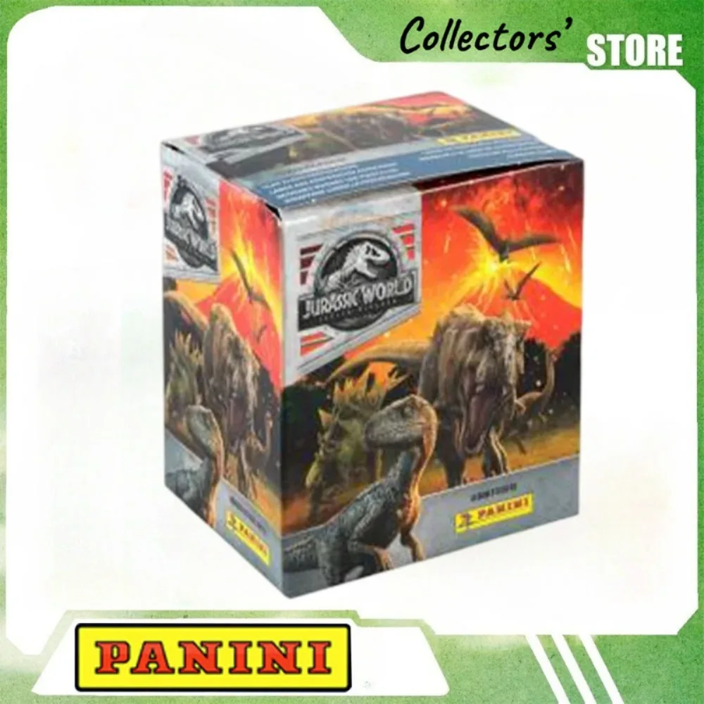 Panini Official Jurassic World Fallen Kingdom 2018 Movie Sticker Collection, Rare Parallel Film Merch Hobby Collector Gift Box