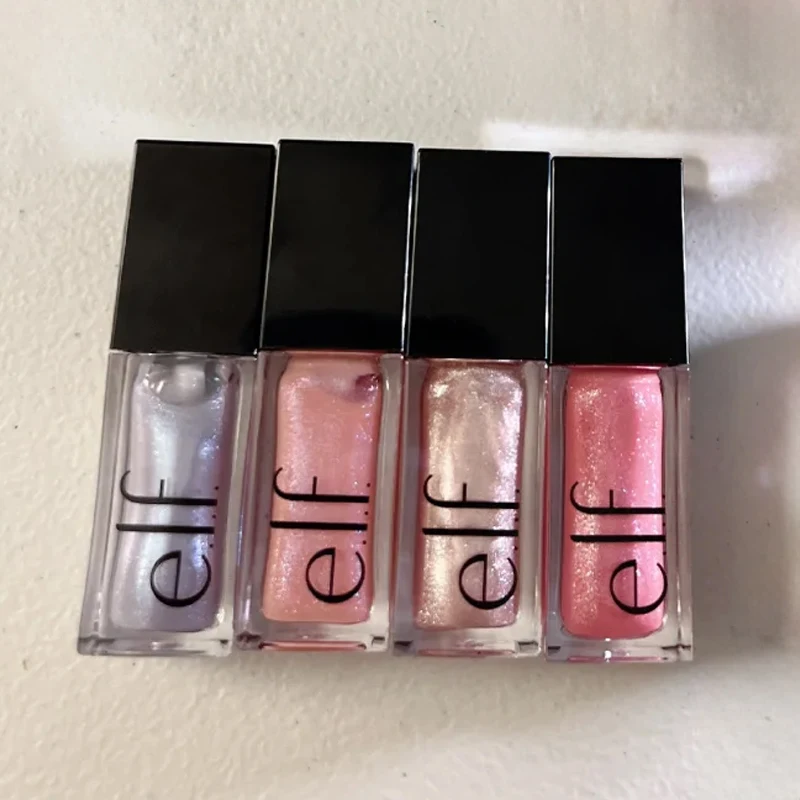 Brillo Labial Elf, 8 Colores, Brillante, Candy Chocoluxe, Tono Vino Divino, Ligero, Hidratante, Nutritivo, Aceite Labial, Maquillaje Labial Voluminizador