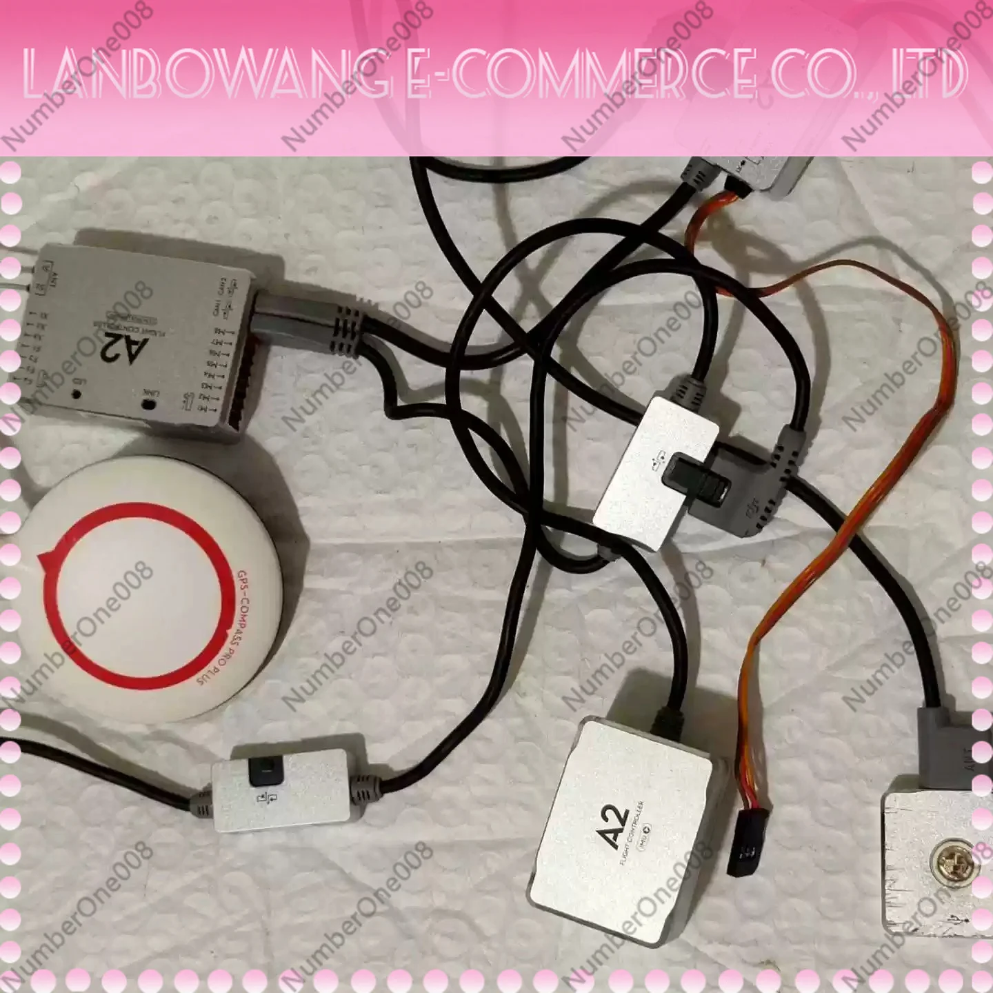 A2 Flight Control Rotor Main Control LED PMU Module Multi-Axis Plant Protection UAV Accessory Compatible Flight Controller