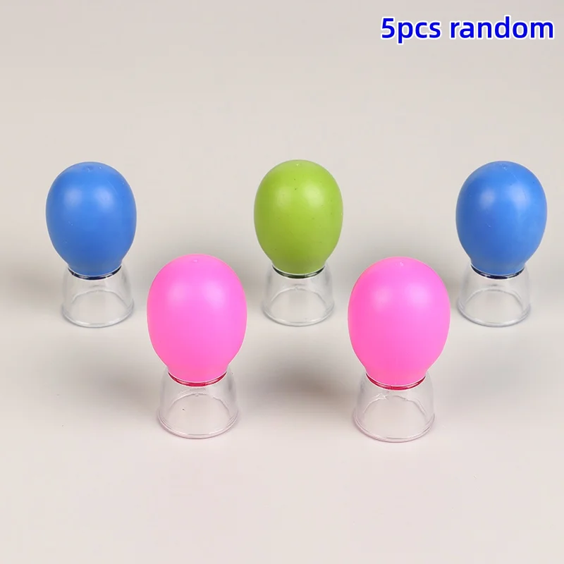 5Pcs Silicone Cupping Massage Cup For Body Face Neck Eye Massager Vacuum Tank Body Facial Care, Anti-aging Beauty Tool