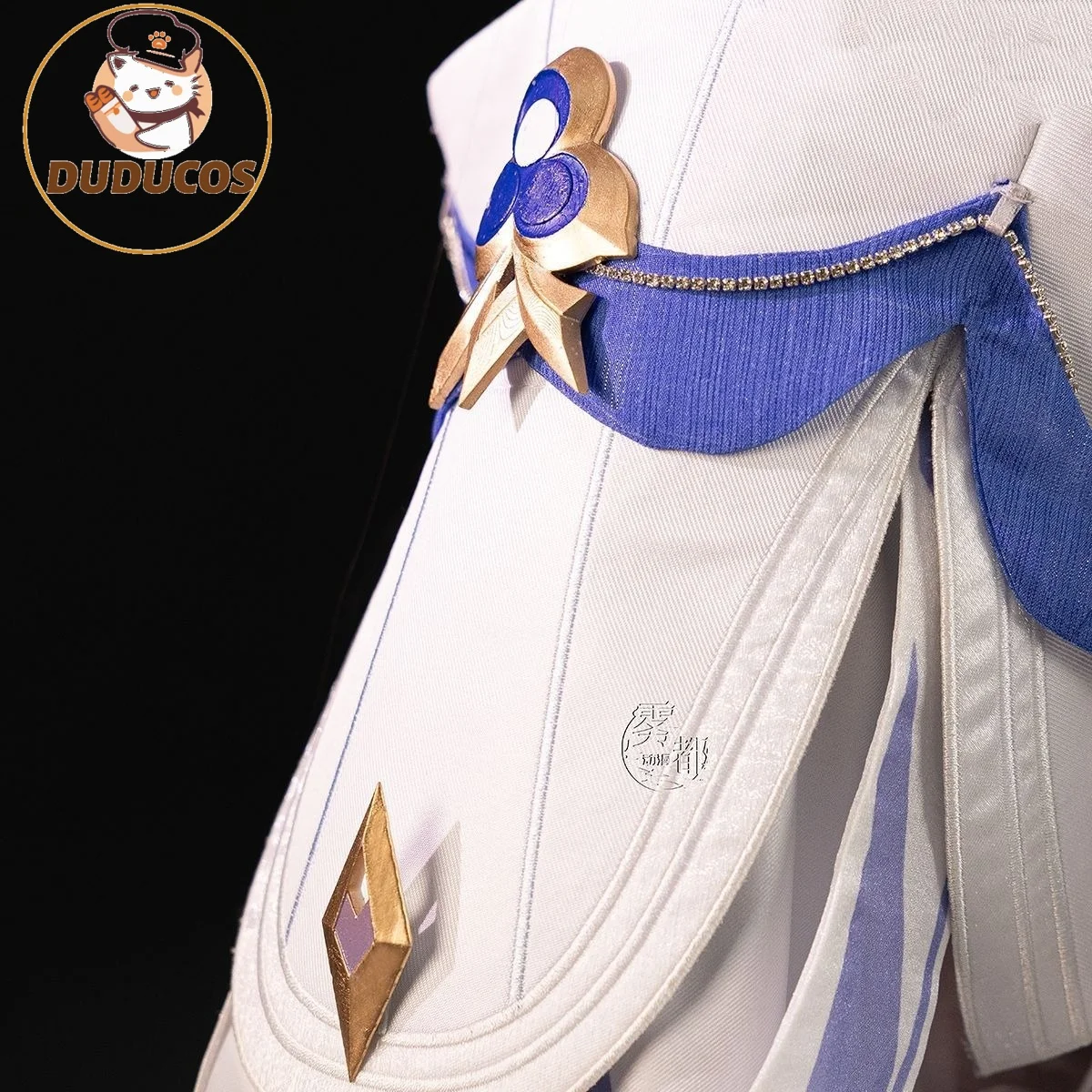 Columbina Cosplay Costume jeu Genshin Impact DUDU-SR Nod-Krai femmes robe blanche Columbina chanson de Welkin lune Cosplay