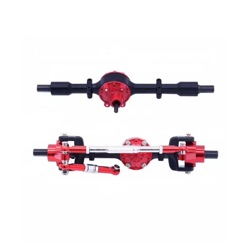 WPL 1/16 C14 C24 C34 C44 B14 B24 4WD 6WD RC Fernbedienung Auto Upgrade Teile Metall Vorderachse Metall Hinterachse