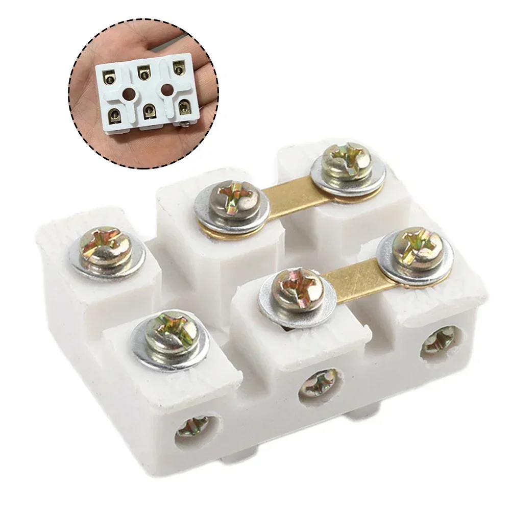 Single-phase Wiring Terminal Block Connection Box 220V Motor Capacitor Protector Electric Connector Electrical Tool Parts