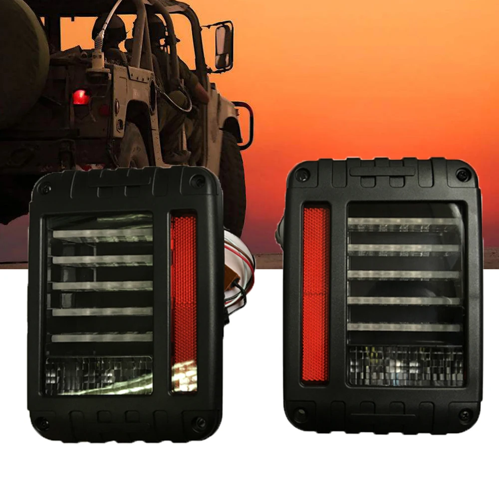 

1 пара светодиодных задних фонарей стоп-сигналов для Jeep Wrangler JK 2007-2017 LANTSUN J145