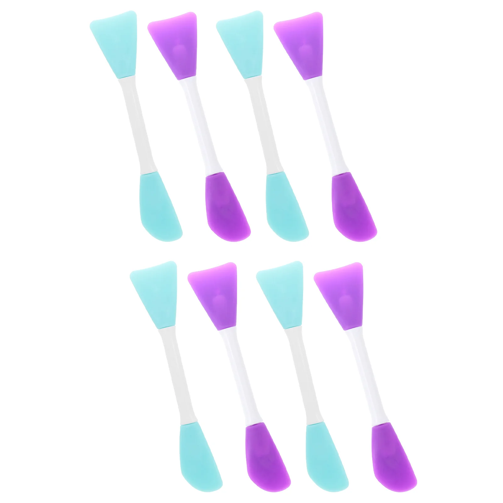 

8 Pcs Printing Scraper Stirring Rod Double Blending Mixing Spatula Painting Supplies Portable