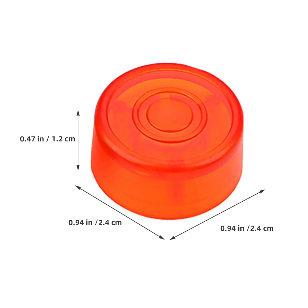 2Pcs Guitar Pedal Footswitch Topper Caps Plastic Effect Pedal Nail Caps for Wear Protection Stable Fit Easy Carry Guitar
