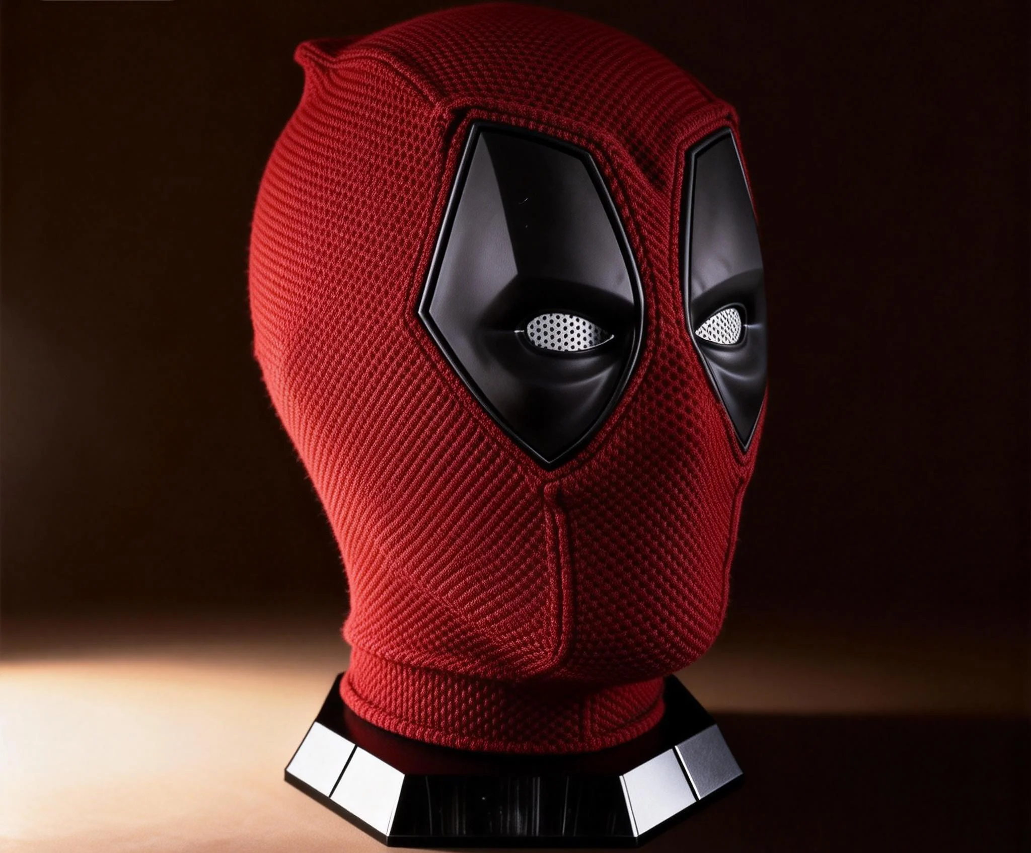 Máscara de Deadpool de 30 cm, disfraz de Deadpool, tejido/silicona, colección Deadpool, regalo, juguete, decoración
