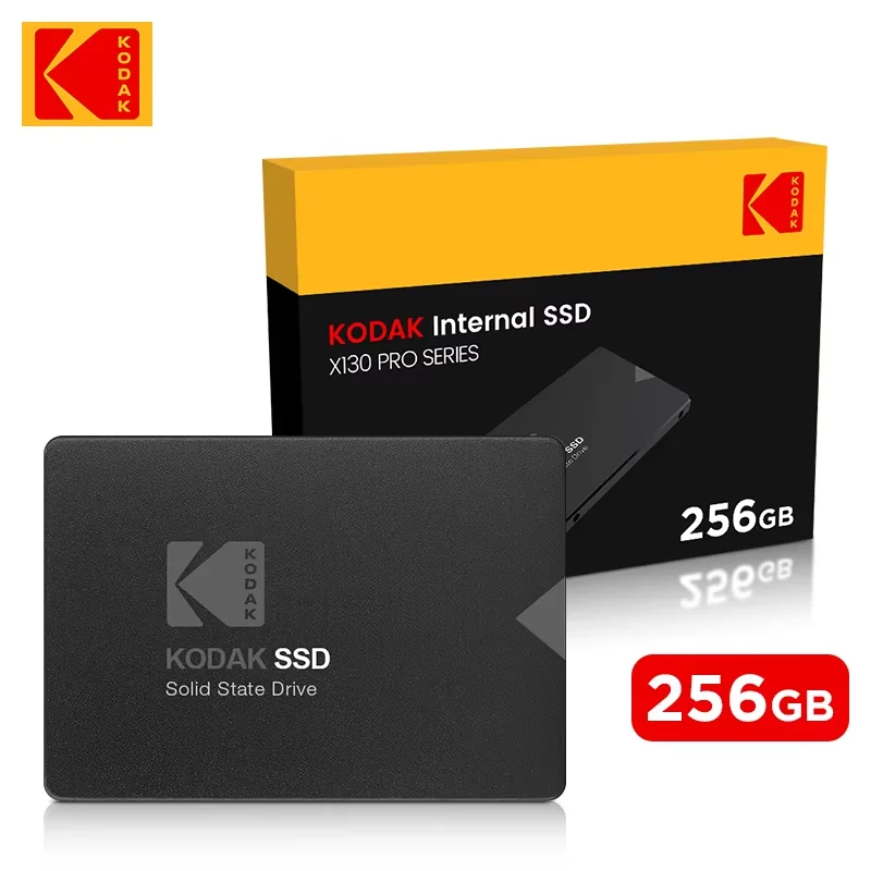 KODAK Original 2.5 Inch SATA III Internal Solid State Drive SATA3 SSD 128GB 256GB 512GB 1TB High-capacity High Speed Hard Disk