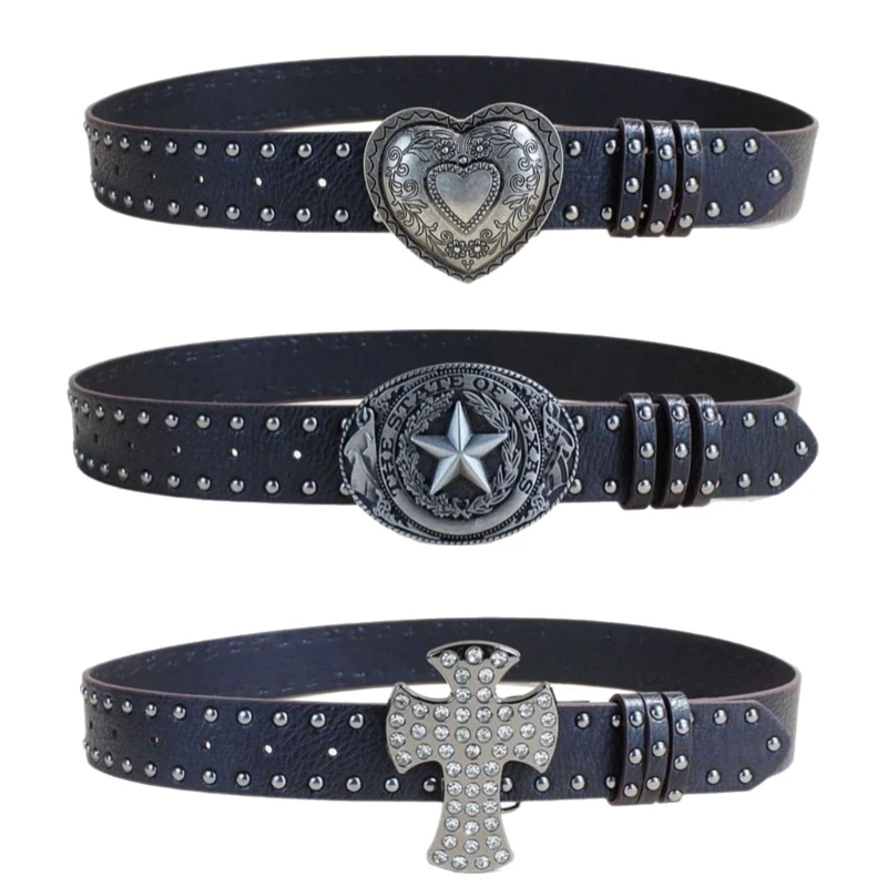 Готическая пояса для талии для резной серебряной пряжки ретро -пряжка серебряная пряжка серебряная пряжка Стильные модные для