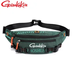 Outdoor Sports Brand Fishing Hiking Men's Waist Bag Trendy Fashion Chest Bag Waterproof Nylon Cloth Diagonal Men's Bags