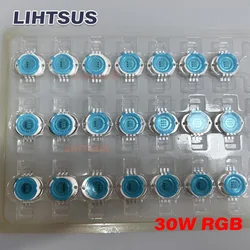 Freeship 20pcs  30W RGB LED Source for Stage Light Prolight 30Watt LED Matrix Light