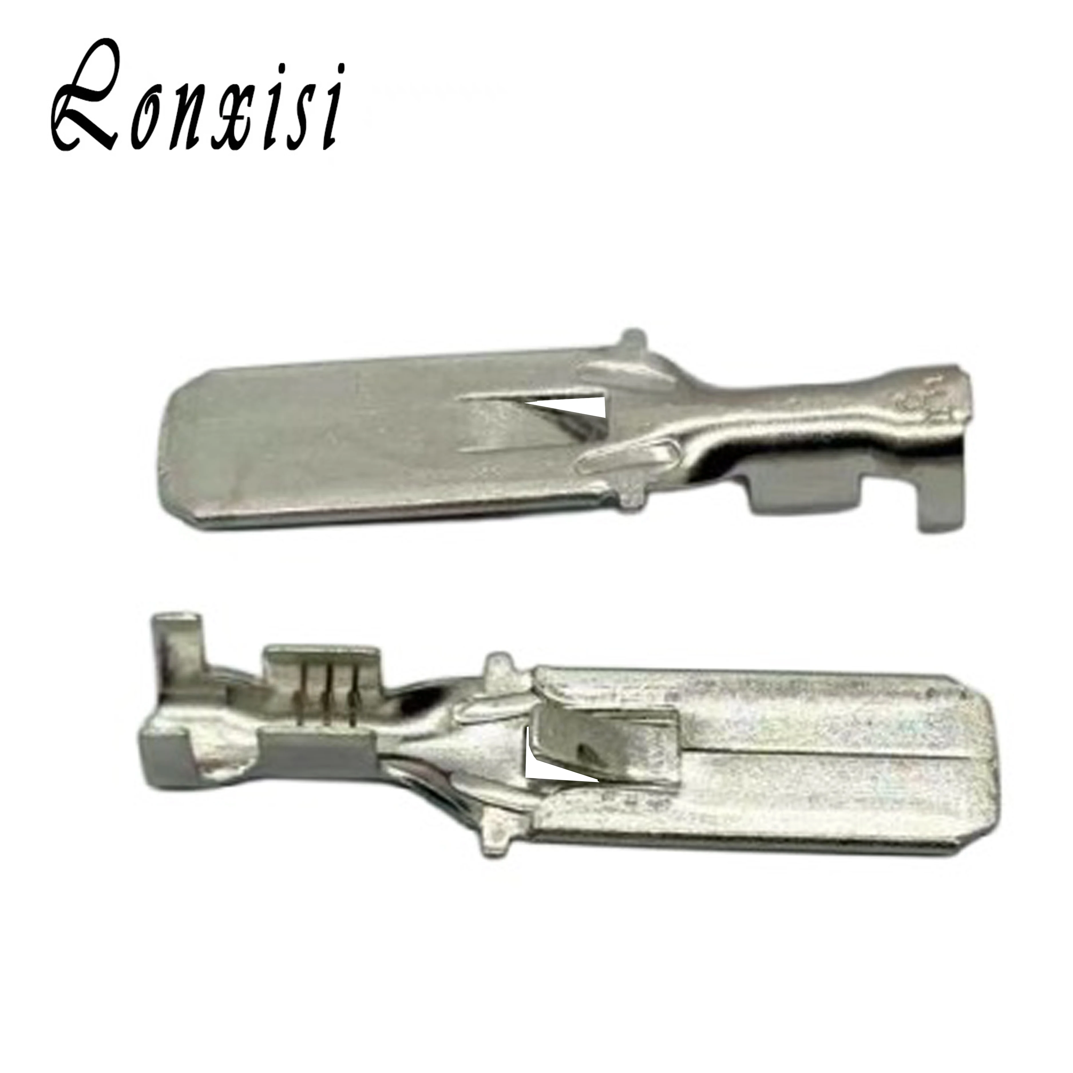 

20 Pcs 9.5mm Automotive Copper Crimping Terminal Male Wire Harness Cable Connector Pins Car Terminals