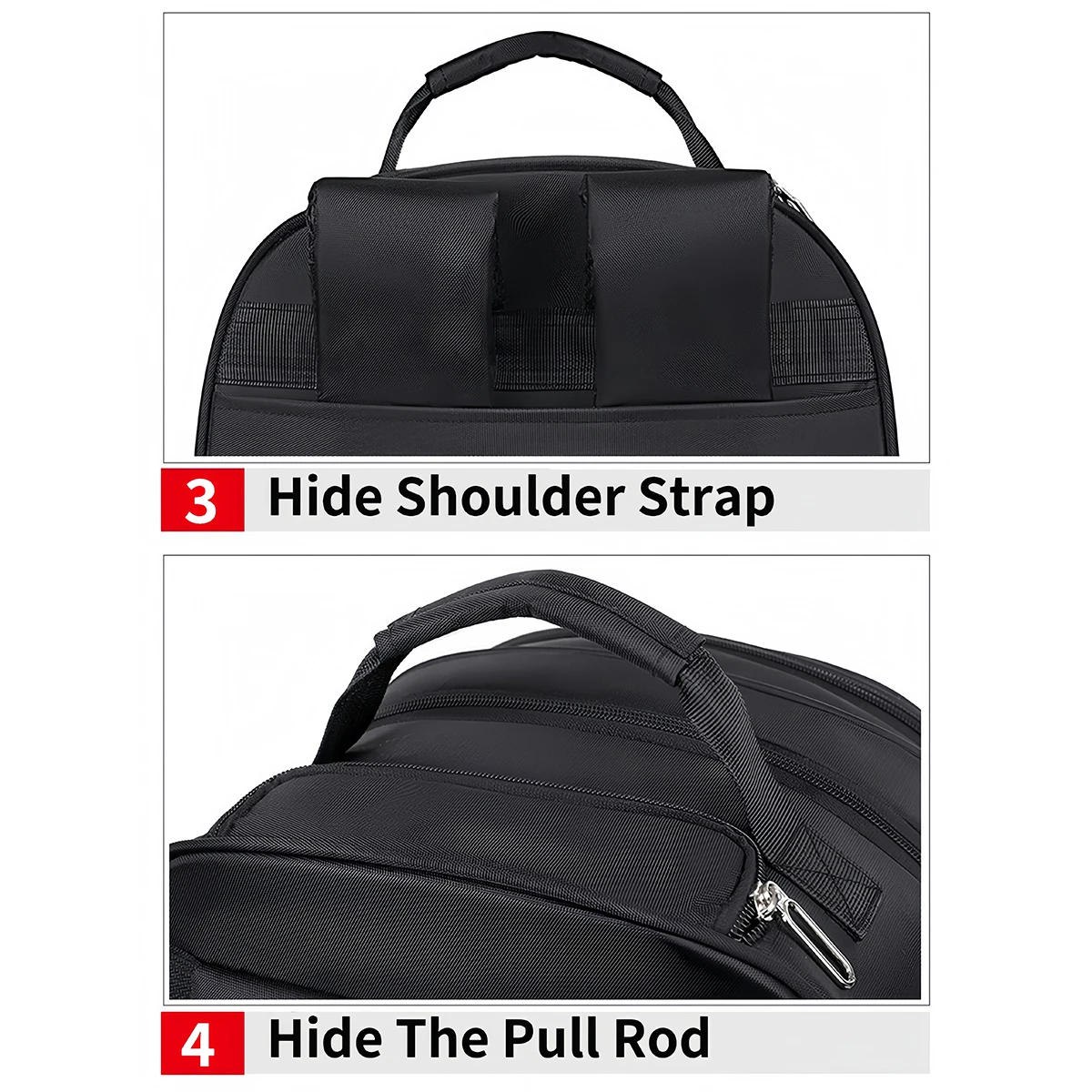 キャスター付きバックパック、20インチのノートパソコン用バッ - Laptop Accessories Travel Case のレビューと価格