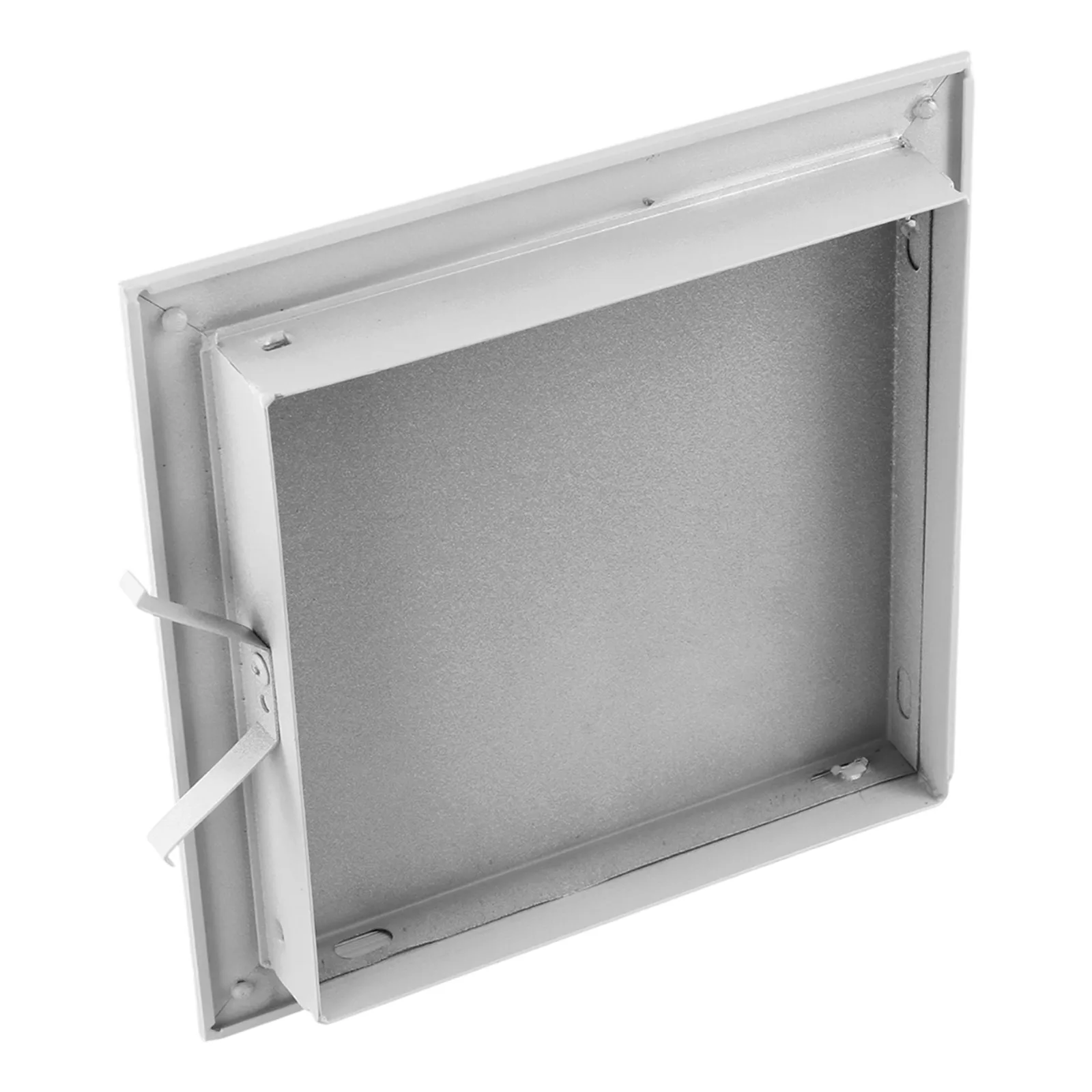 Snap-on Installation Galvanized Aluminum Flap Aesthetic Design Custom Sizes Simple Installation For Electrical Systems