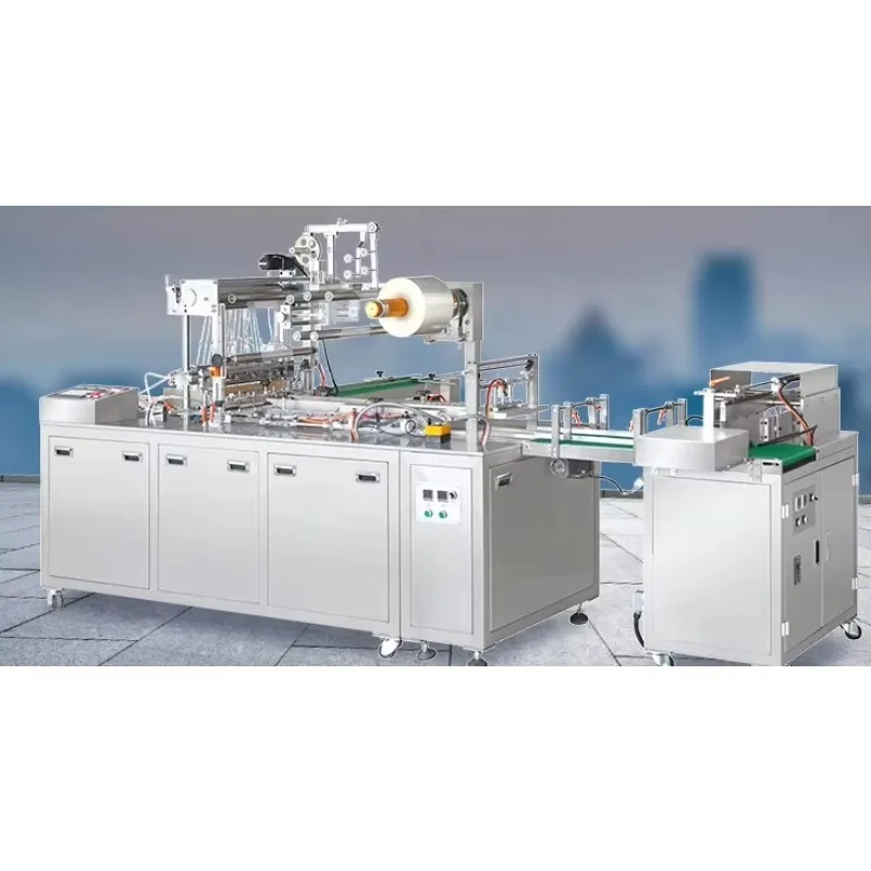 เครื่องปิดกล่องอัตโนมัติอเนกประสงค์ 40-60 กล่อง/นาที สำหรับปิดผนึกถุงพลาสติกและกระดาษ ใช้มอเตอร์ไฟฟ้า