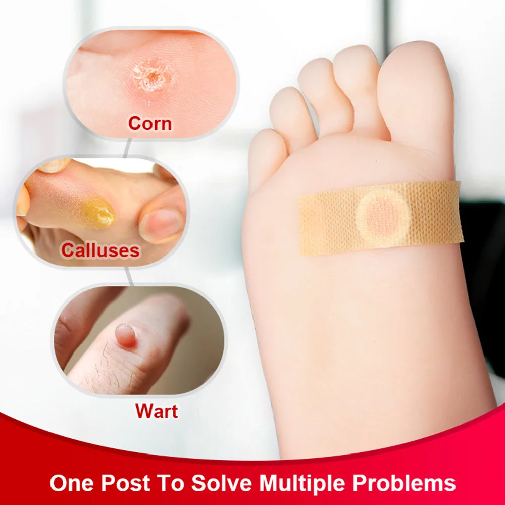 Naklejki do pielęgnacji stóp Plaster medyczny Kurze oko Nagniotki Plastry Usuwanie Nagniotków na stópach Środek na odciski Nauchniki na stópach Plaster na kolce