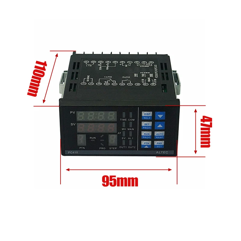 Original ALTEC PC410 Temperature Controller Panel K type thermocouple Lite Version 400 centigrade optional standard version 1200