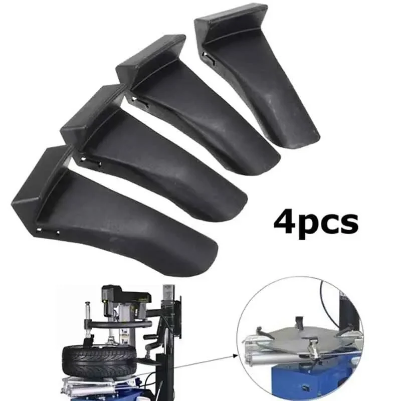 4pcs Plastic Inserts Jaw Clamp Cover Protector Wheel Rim Guards For Tire Changer Auto Disassembly Assembly Machine Parts