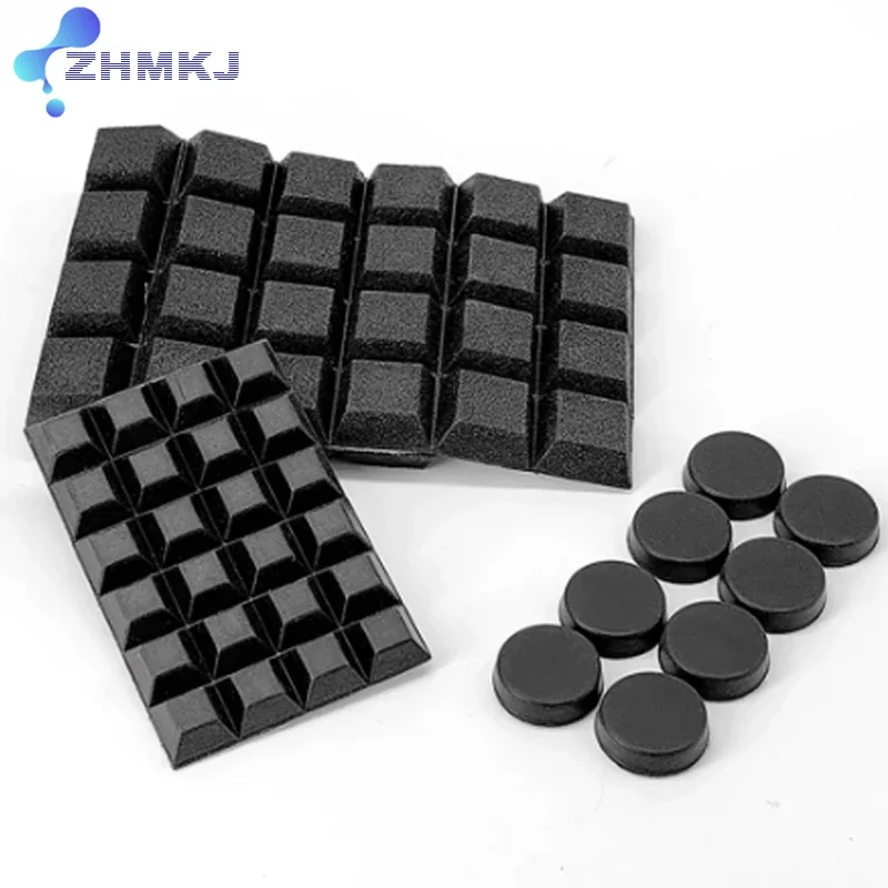 Almohadillas Autoadhesivas De Goma Negra, Protectores De Muebles, Amortiguador, Absorción De Vibración, Antigolpes — -28%, $0.19 Coupon, from $0.49 – 28% descuento – €0.49