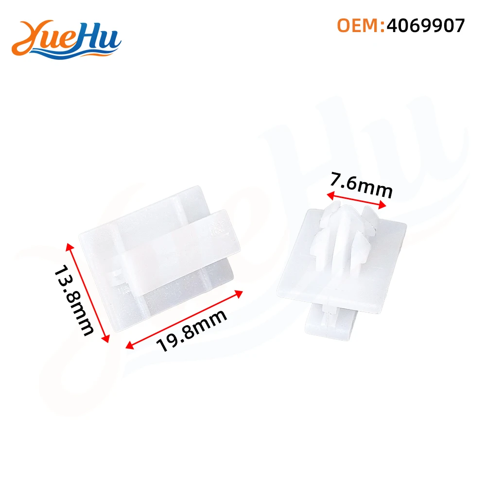 YUEHU 20PCS Windshield Bezel Strip Clips Retainer For Ford Transit 4069906 YC15B03180BB