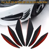 For Audi Q3 Q5 SQ5 Q7 A1 A3 S3 A4 S4 RS4 RS5 A5 A6 S6 C6 C7 S5 S7 A8 Winglet Fairing Side Windshield Air Deflector Aerodynamic
