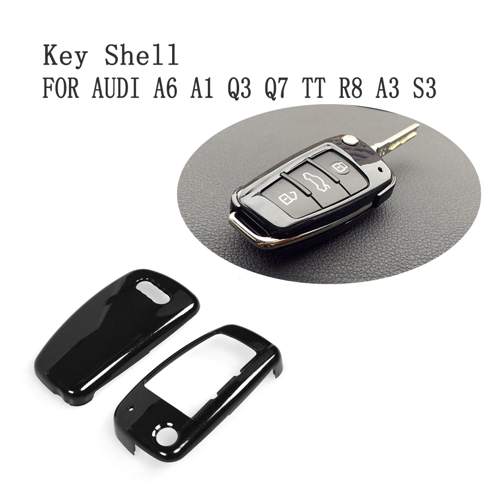 Soft TPU Auto Key Protection Cover Case For Audi C6 A7 A8 R8 A1 A3 A4 A5 Q7 A6 C5 Car Holder Shell Car-Styling