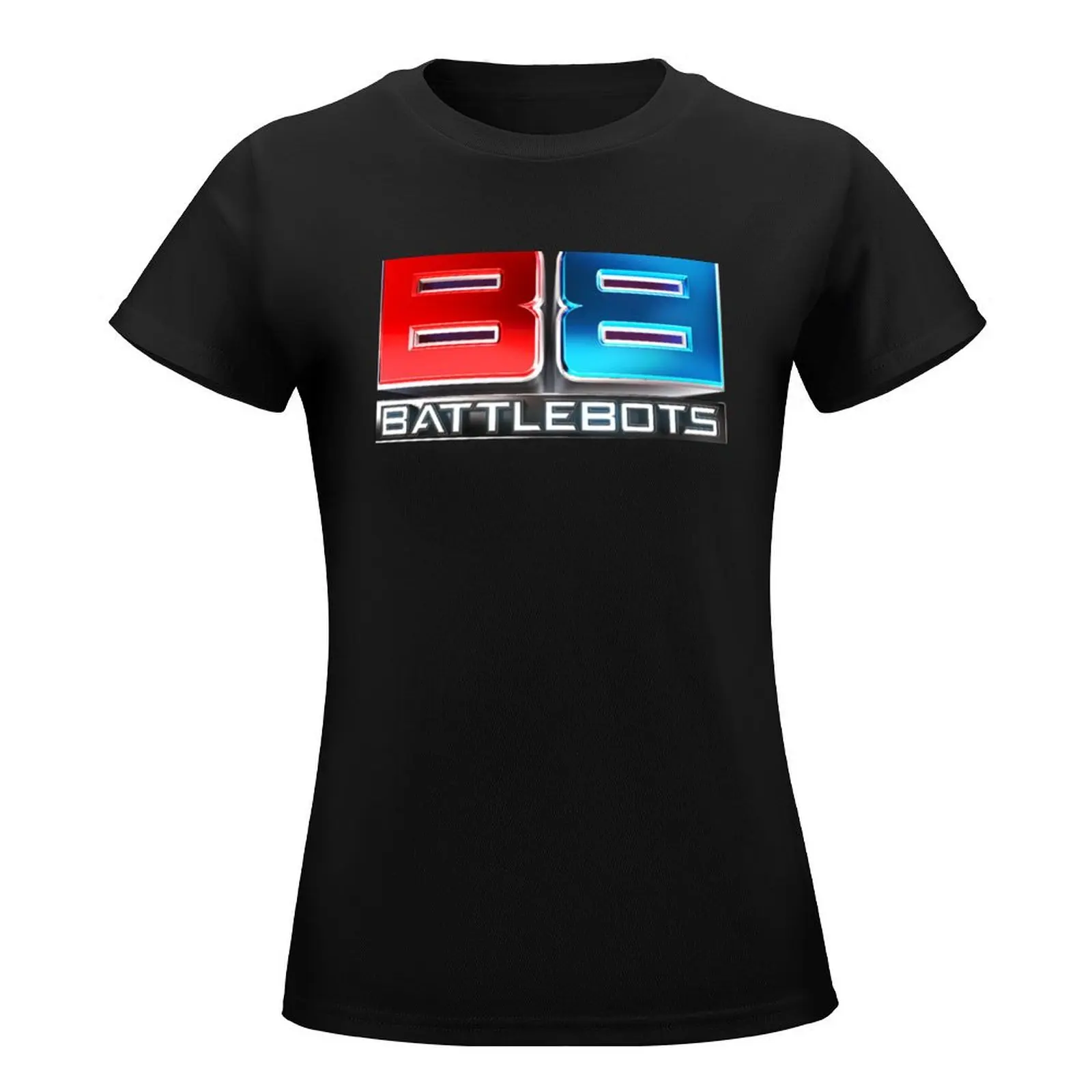 Battlebots T-Shirt lady clothes cute tops Female clothing Blouse Woman clothing