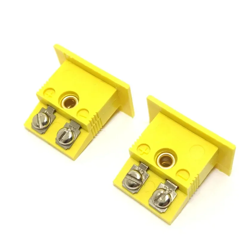 Conector de termopar de mount en Panel hembra, Mini tipo K