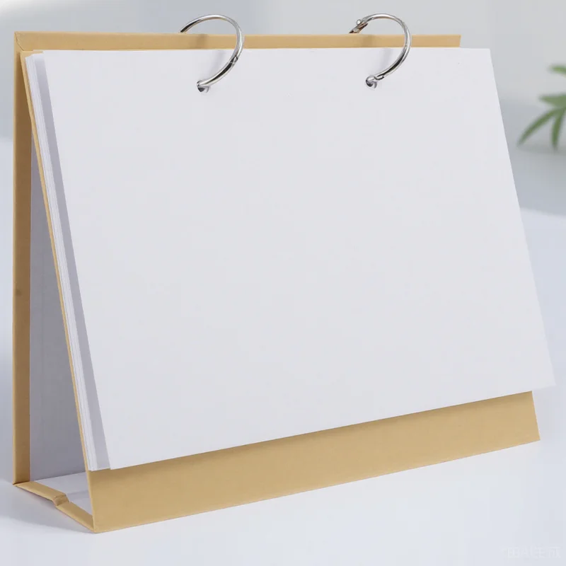 

1Set DIY Accessories Calendar Making Book Detachable Blank Pages for Handmade Painted Calendar Sketchbook Organizer