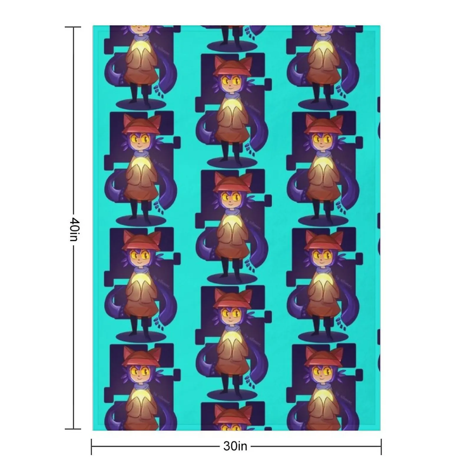 Niko! - OneShot Throw Blanket For Sofa Thin Camping for babies Hairy blankets ands Warm Blankets