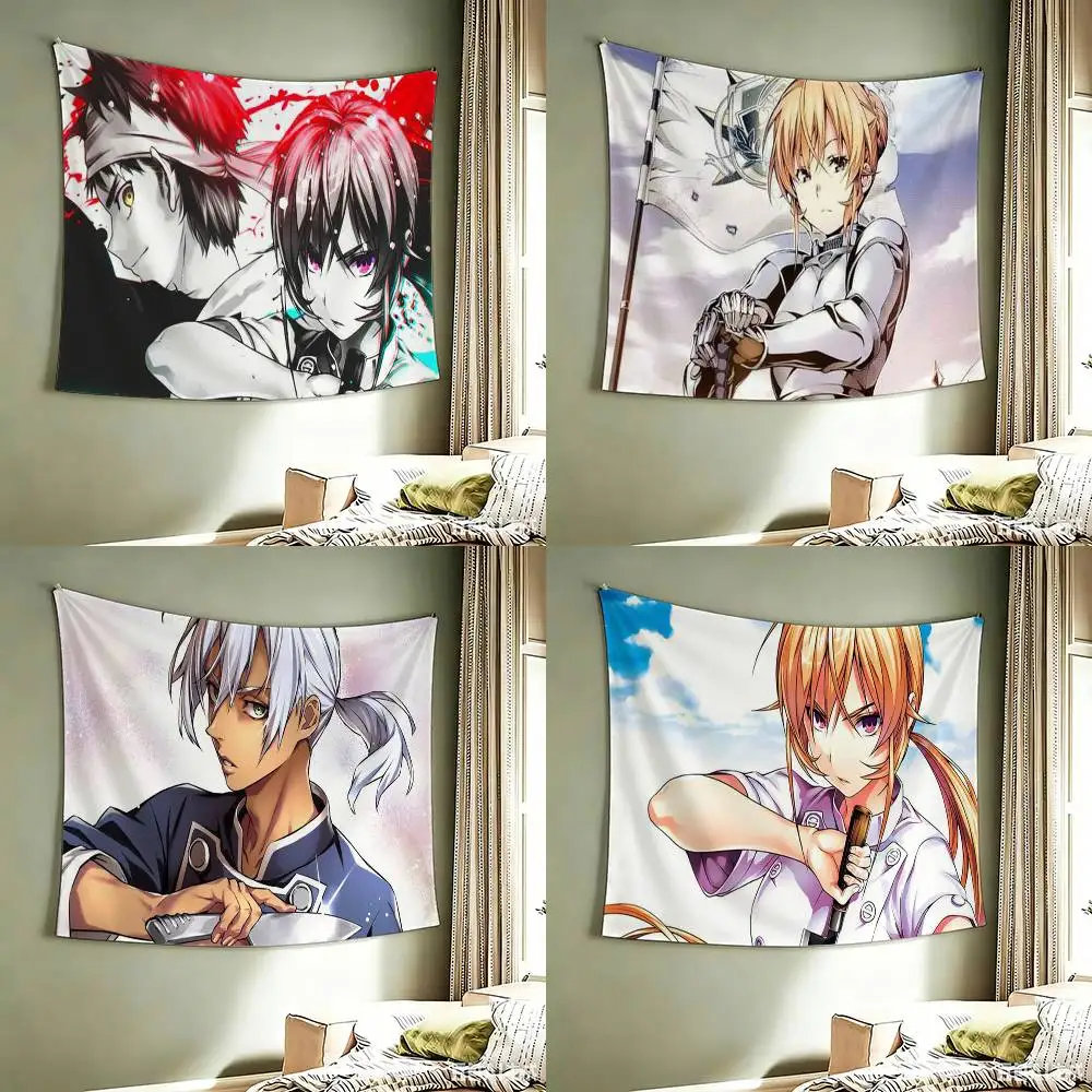 SHOKUGEKI NO SOMA PORTAL Anime Manga   flag Best Price Decoration Outdoor Picnic Party Art Hanging
