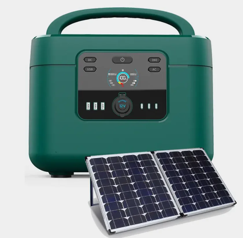 

Portable power power station high capacity 1200W solar outdoor camping Uninterruptible Power Supply (UPS)